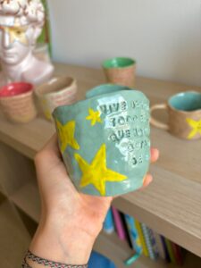 Taza estrellada