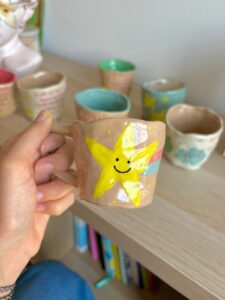 Taza estrellita con oreja